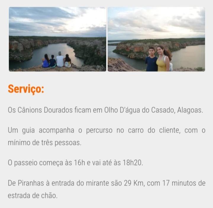 Casa Recanto Dos Cangaceiros Piranhas  Exterior foto